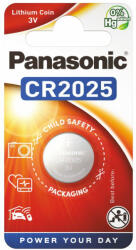 Panasonic CR2025 Panasonic elem (CR2025) - l-m-s - 210 Ft