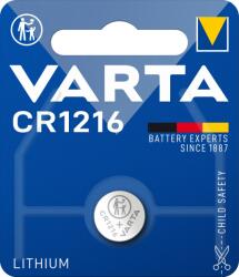 VARTA CR1216 gombelem (6216101401)