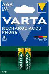 VARTA Phone akkumulator mikro/ AAA 550 mAh (58397101402)