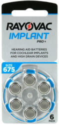 Rayovac Implant Pro hallókészülék elem PR44 (BCRAIP6758)