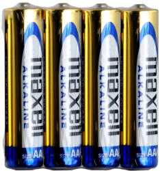 Maxell 4 x Maxell Alkaline LR03/AAA alkáli elem