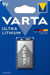 VARTA Ultra Lítium 9V elem (BLVT169V)