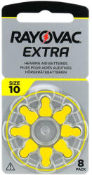 Rayovac hallókészülék elem 10 (10AUX-8XEMF)