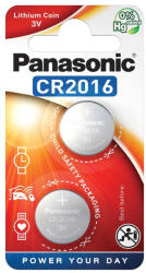 Panasonic CR2016 Panasonic elem, 2 db (BLPANCR162B)
