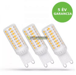 spectrumLED 4W G9 410 lumen szabályozható LED égő, melegfehér prémium 5évG WOJ14484_4W (WOJ14484_4W)