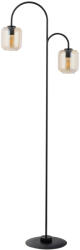 SIGMA modern állólámpa shine borostyán fekete sig50255 (50255)