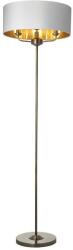Endon Lighting klasszikus állólámpa highclere antik sárgaréz fehér end98935 (98935)