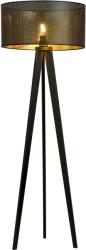 Emibig modern skandináv állólámpa aston fekete arany emi1148/lp1 (1148/LP1)