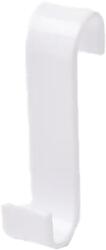 GOODHOME Cuier baie pentru prosop Lozon GOODHOME, 2.7 x 7 x 11.5 cm, ABS, alb