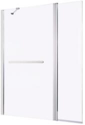 GoodHome Paravan cada GOODHOME Nubia, sticla securizata, 124.5 x 150 cm, transparent