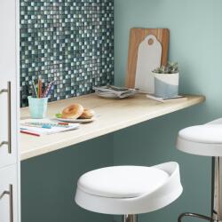 COLOURS Mozaic interior, verde, sticla, patrat, 30.6 x 30.6 cm x 8 mm GoodHome Bressia