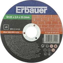 Erbauer Disc polizor ERBAUER, piatra, 125x22.2mm, 5 bucati