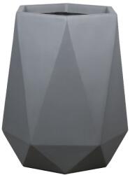 Verve Ghiveci flori VERVE Gardon, lut, D 40.5 cm, gri inchis
