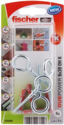 Fischer Set dibluri FISCHER DuoPower, 6 x 30mm, 4 bucati