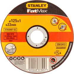 Stanley Fatmax Disc taiere otel STANLEY Fatmax STA32607-QZ, 125 x 1.0 x 22 mm Disc de taiere