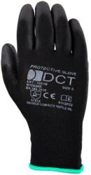 DCT Manusi de protectie DCT, marime 8, negre, uz general, nailon