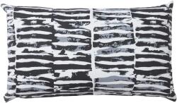 BLOOMA Perna decorativa BLOOMA, 30 x 50 cm, alb-negru