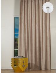 MENDOLA Draperie Adige, inele, 140 x 260 cm, semiopac, maro