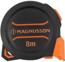 Magnusson Ruleta magnetica MAGNUSSON, plastic ABS, 8 m, negru-portocaliu