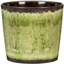 Scheurich Ghiveci, rotund verde Glaze, 11 cm Scheurich
