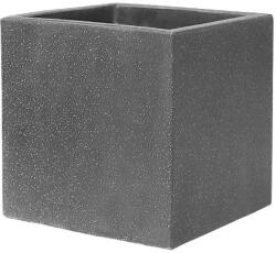 Verve Ghiveci flori VERVE Nore, ciment, 48 x 47 x 48 cm, antracit