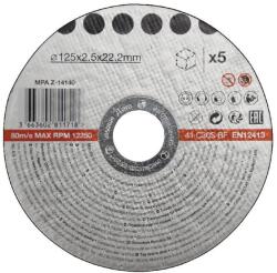 OPP1 Disc polizor OPP1, piatra, 125x2.5mm, 5 bucati