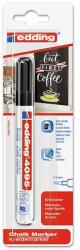 edding Marker pentru sticla EDDING 4095, creta lichida pe baza de apa, 2-3 mm, negru (PBIED40951B)