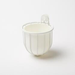 GOODHOME Suport perie WC alb, montare pe perete, GoodHome Koros