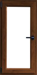APLAST Fereastra termopan PVC, geam Float + Low-E, nuc, 6 camere, 56 x 116 cm, stanga, dubla deschidere, oscilobatanta Aplast