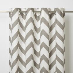 GOODHOME Perdea Wabana, gri, 2.6 x 1.4 m GoodHome