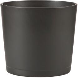 Scheurich Ghiveci ceramic, rotund, negru, 22 cm Anthrazit