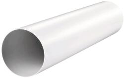 VENTS Tubulatura rigida PVC, 150 mm, 1 m, alb