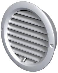 VENTS Grila PVC, 100 mm, reglaj manual, alb Vents