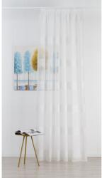 MENDOLA Perdea Jessie, rejansa, 140 x 260 cm, alb-argintiu