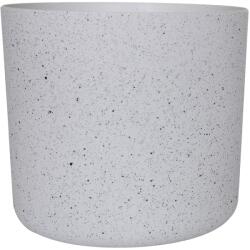 Verve Ghiveci flori VERVE, plastic D 22 cm, alb