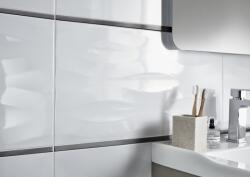 GOODHOME Mozaic interior, negru, sticla, dreptunghiular, 2 x 60 x 8 mm GoodHome Palmi