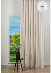 MENDOLA Draperie Magnolia, inele, 140 x 260 cm, semiopac, bej