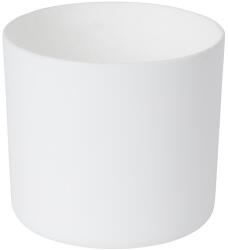 GoodHome Ghiveci din plastic, alb, forma rotunda, 10 cm GoodHome