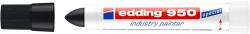 edding Marker permanent ceara EDDING 950, 10 mm, negru