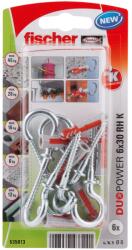 Fischer Set dibluri FISCHER DuoPower, 6 x 30mm, 6 bucati - bricodepot - 25,00 RON
