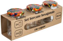 Ax Perpetuum Set 3 Borcane 196 Ml Hexagonale