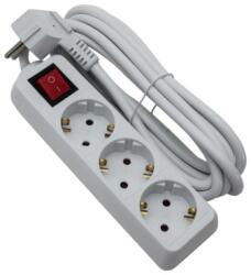 Strohm Prelungitor STROHM 5948833066464, 3 prize Shucko, 3m, alb (5948833066464)