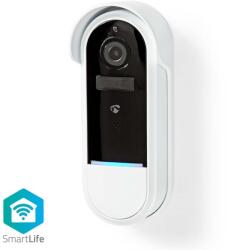 Nedis Sonerie smart video wi fi, Full HD 1080p, IP54, alb