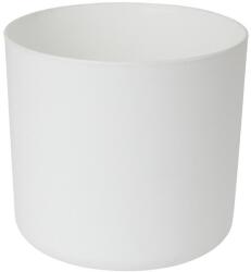 GoodHome Ghiveci rotund GOODHOME, plastic, 25.3 cm, alb