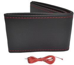 Otom Husa volan auto cu snur OTOM 38864, negru-rosu (38864)