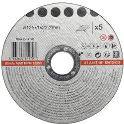 OPP1 Disc polizor OPP1, metal, 125x1mm, 5 bucati Disc de taiere