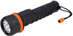Evotools Lanterna cu protectie cauciuc, 3 LED-uri