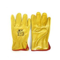 DALGECO Manusi protectie piele DALGECO, marimea 9, galben