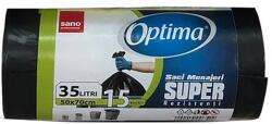 SANO Saci menajeri SANO Optima, 15 bucati, 35 l, negru