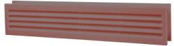 VENTS Grila ventilatie cu usa dubla, PVC, 453 x 91 mm, maro